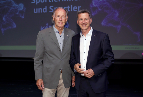 © Land Kärnten | ASVÖ-Kärnten Präsident Dr. Christoph Schasché und Landeshauptmann Daniel Fellner
