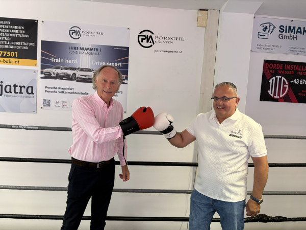 © ASVÖ Kärnten | v.l.n.r. ASVÖ Kärnten Präsident Dr. Christoph Schasché und Obmann Branislav Radulovic