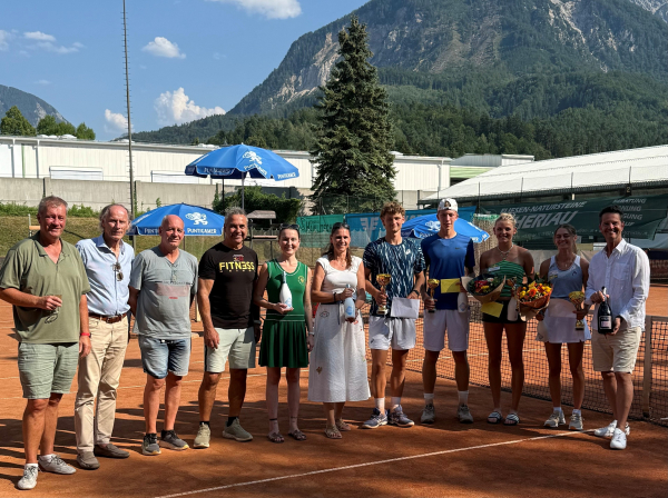 17. Dreiländerturnier der WSG Kestag Ferlach: Spitzentennis im Gaston Glock Park